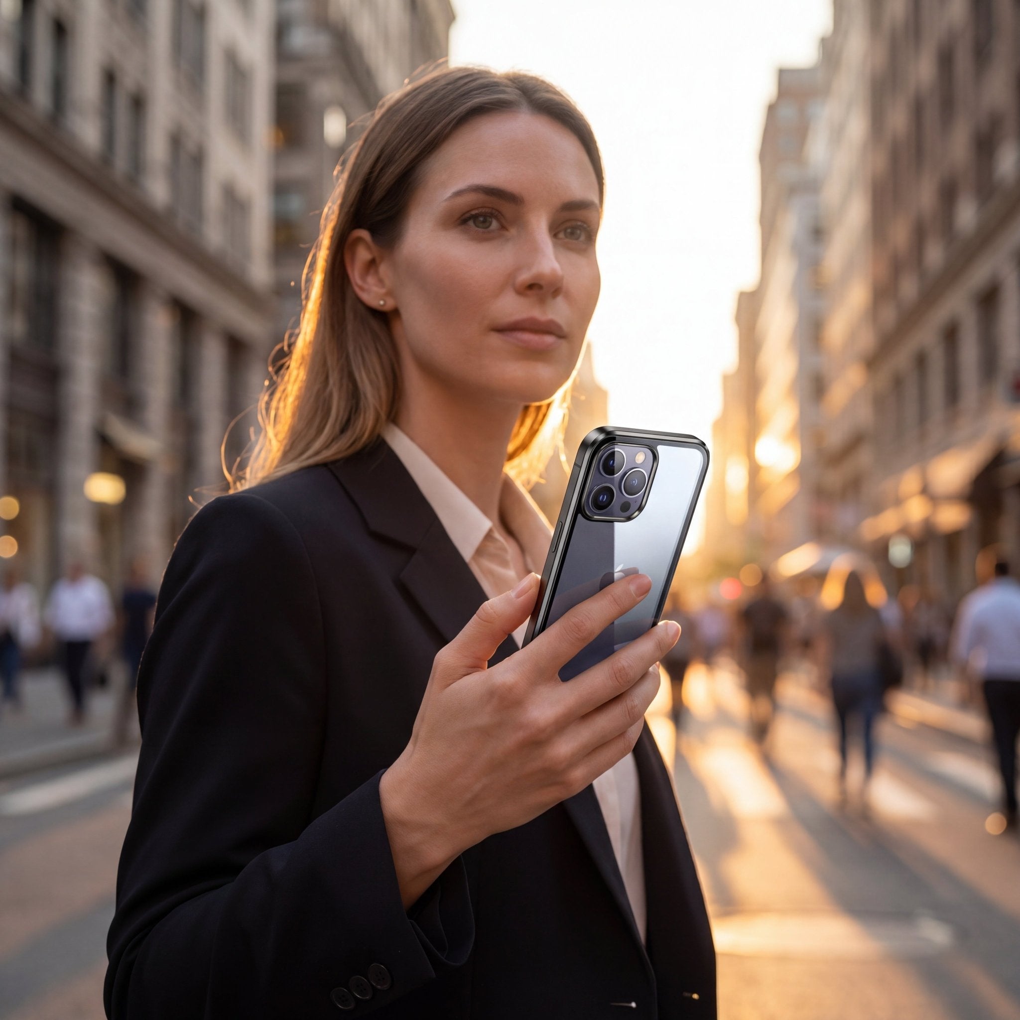 PrivacyGuard Double-Sided Glass Case for iPhone 11–15 Series - TrendsToLife