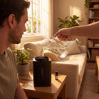 PureAir Air Purifier Humidifier – LED Night Light 1000ml - TrendsToLife
