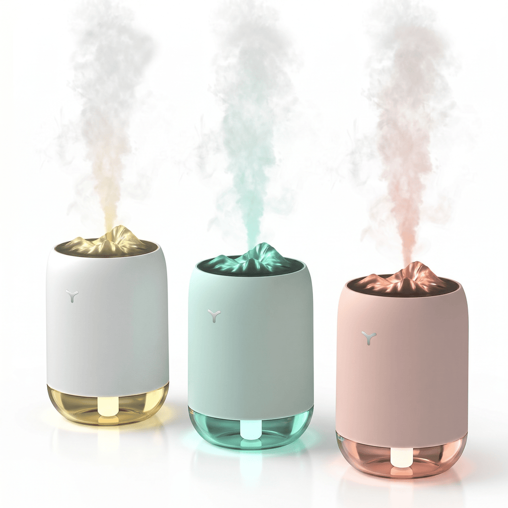 PureMist 260ml USB Air Humidifier with Night Light – Quiet & Compact - TrendsToLife
