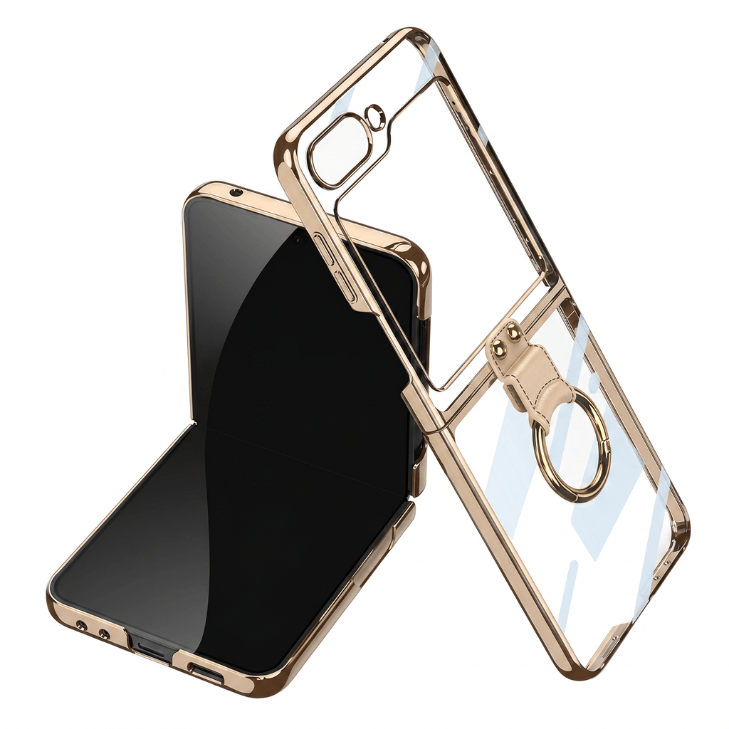RingShield Flip Case – Ring Stand Protective Cover – Samsung Galaxy Z Flip6 - TrendsToLife