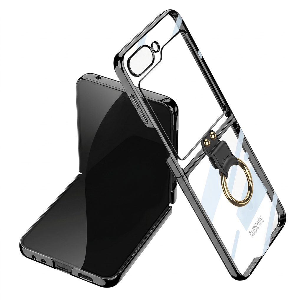 RingShield Flip Case – Ring Stand Protective Cover – Samsung Galaxy Z Flip6 - TrendsToLife