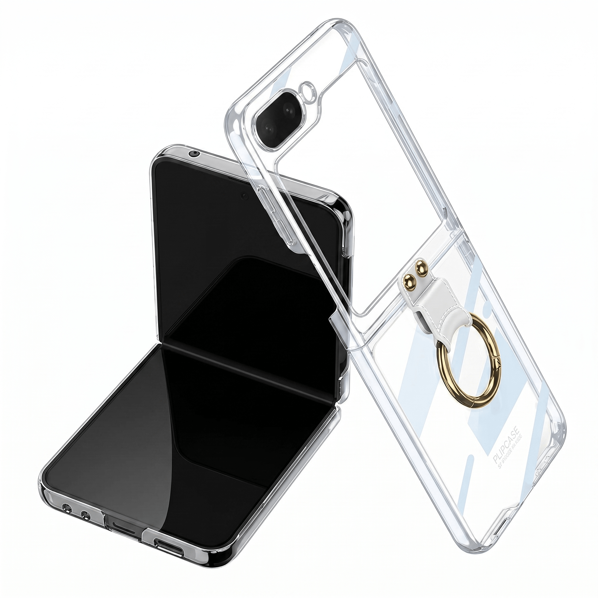 RingShield Flip Case – Ring Stand Protective Cover – Samsung Galaxy Z Flip6 - TrendsToLife