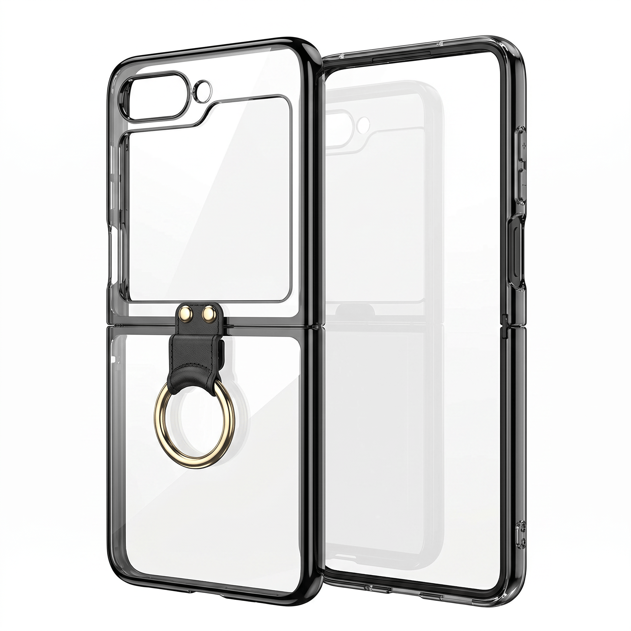 RingShield Flip Case – Ring Stand Protective Cover – Samsung Galaxy Z Flip6 - TrendsToLife