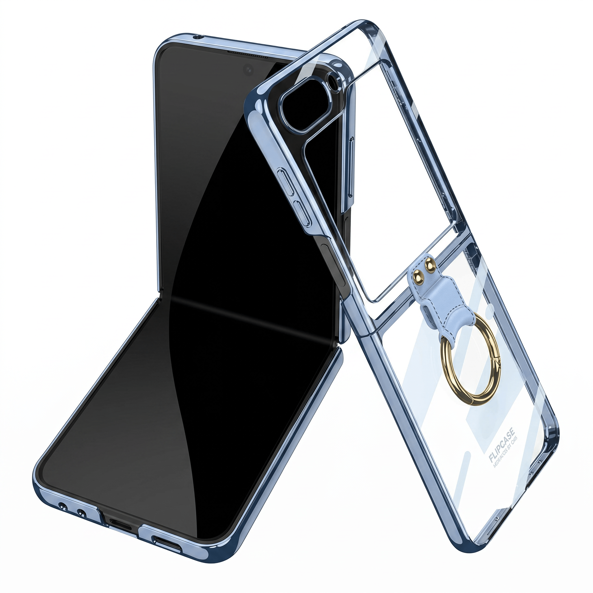 RingShield Flip Case – Ring Stand Protective Cover – Samsung Galaxy Z Flip6 - TrendsToLife