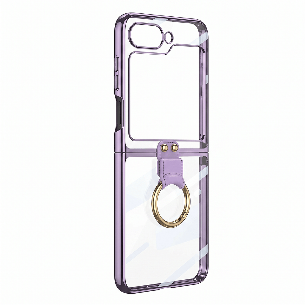 RingShield Flip Case – Ring Stand Protective Cover – Samsung Galaxy Z Flip6 - TrendsToLife