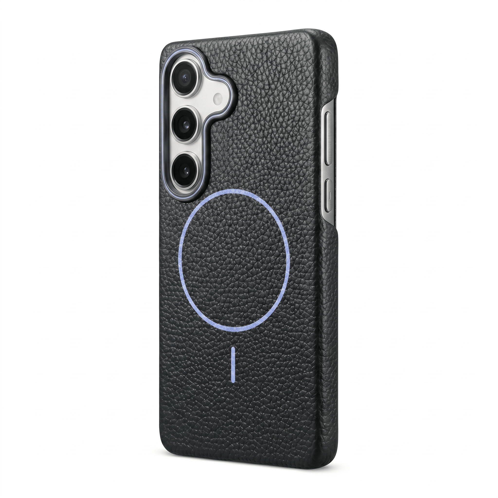 RivaLuxe Litchi Leather Case – Faux Leather Protective Cover – Samsung Galaxy A56 5G - TrendsToLife
