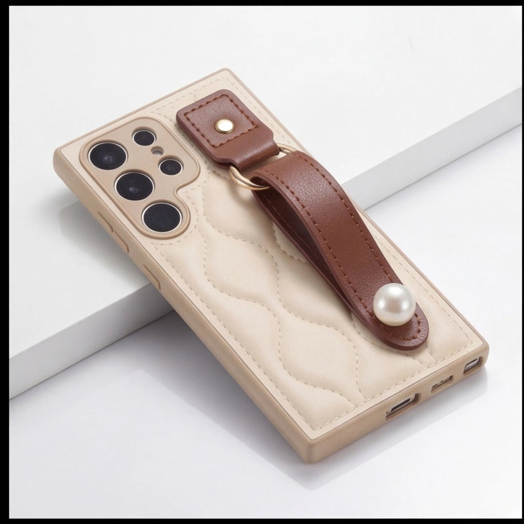 SecureGrip Strap Case – Wrist Strap Shockproof Cover – Samsung Galaxy S23–S24 - TrendsToLife