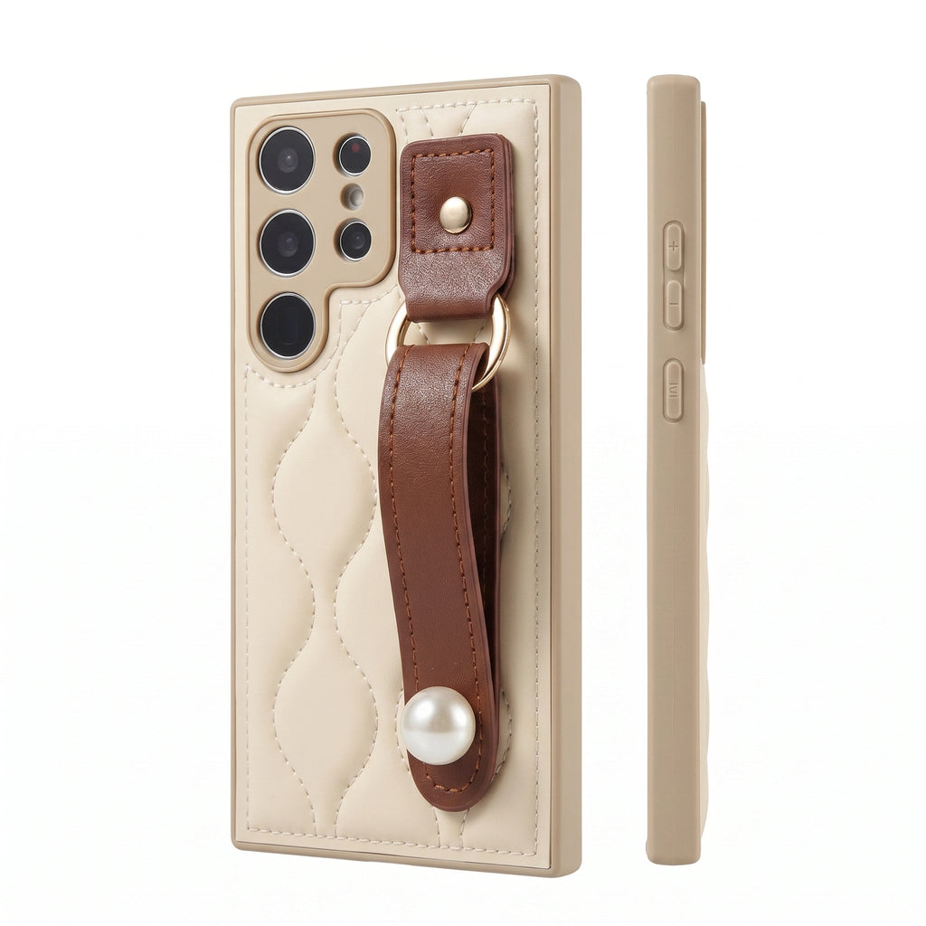 SecureGrip Strap Case – Wrist Strap Shockproof Cover – Samsung Galaxy S23–S24 - TrendsToLife