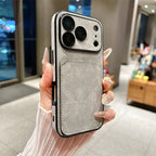 SlimCarry Leather Card Holder Case for iPhone 13–17 Series – Minimalist Design - TrendsToLife