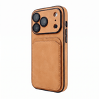 SlimCarry Leather Card Holder Case for iPhone 13–17 Series – Minimalist Design - TrendsToLife