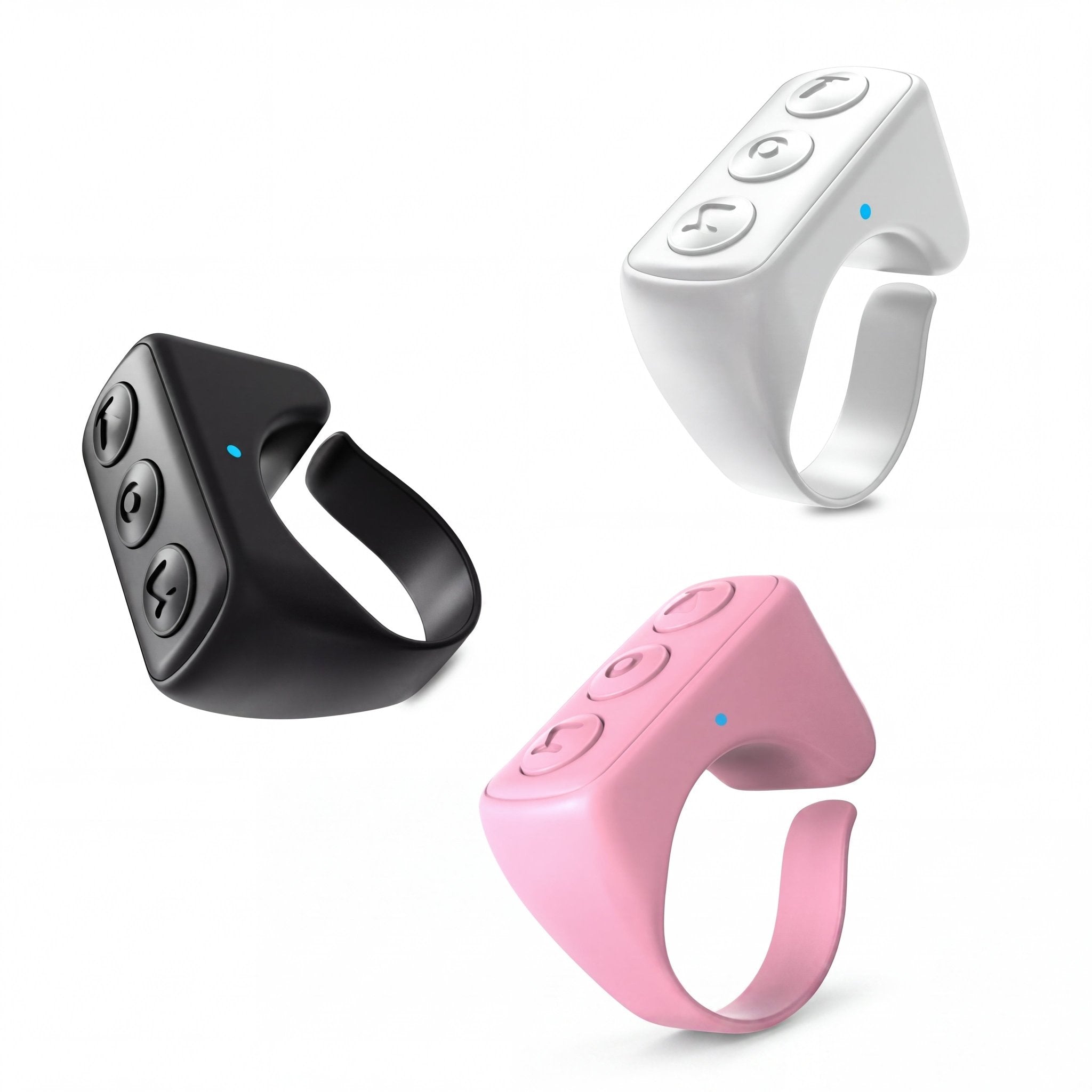 SmartScroll Bluetooth Remote Control Ring with Charging Case - TrendsToLife