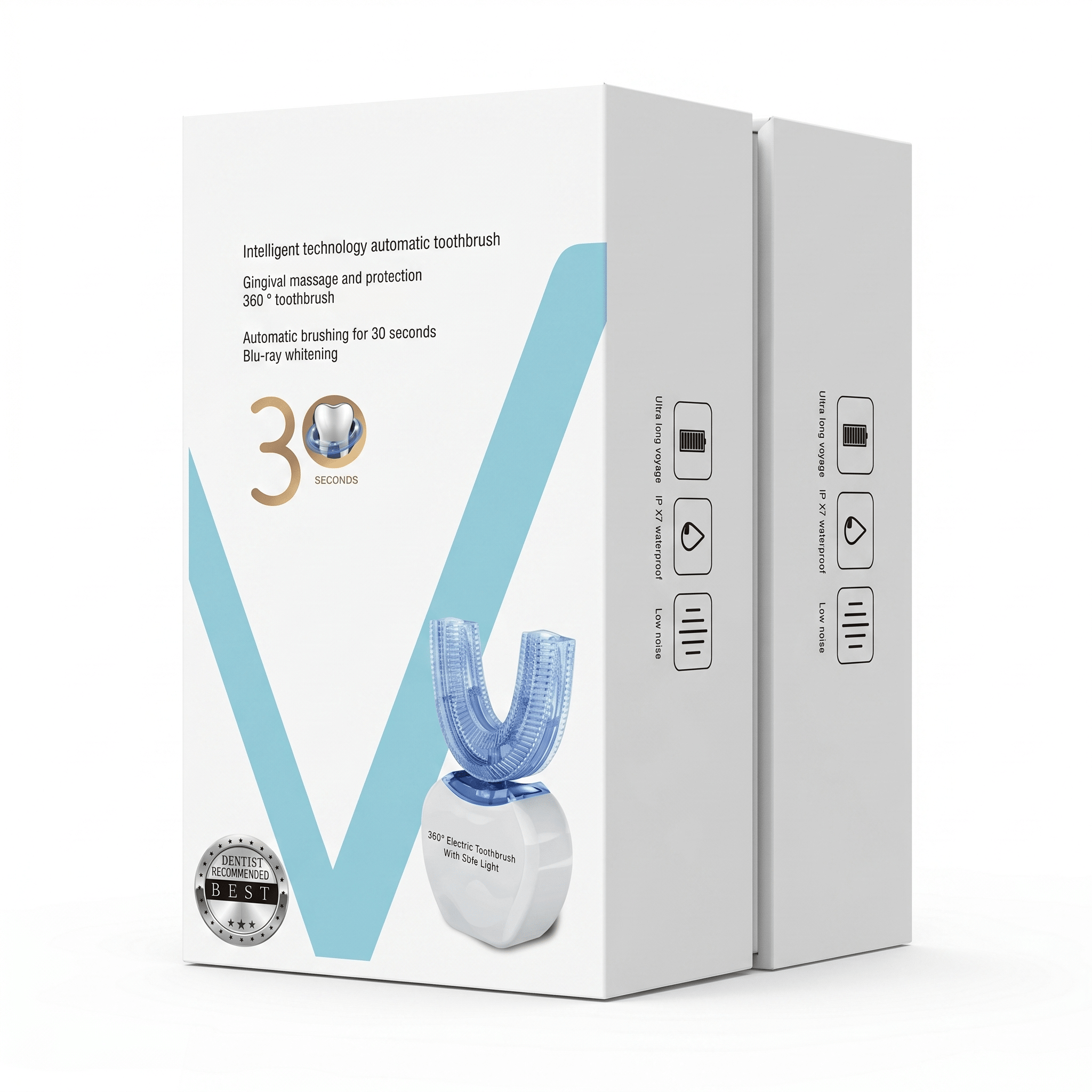 Smile360 Auto Brush – Hands-Free Ultrasonic Electric Toothbrush - TrendsToLife