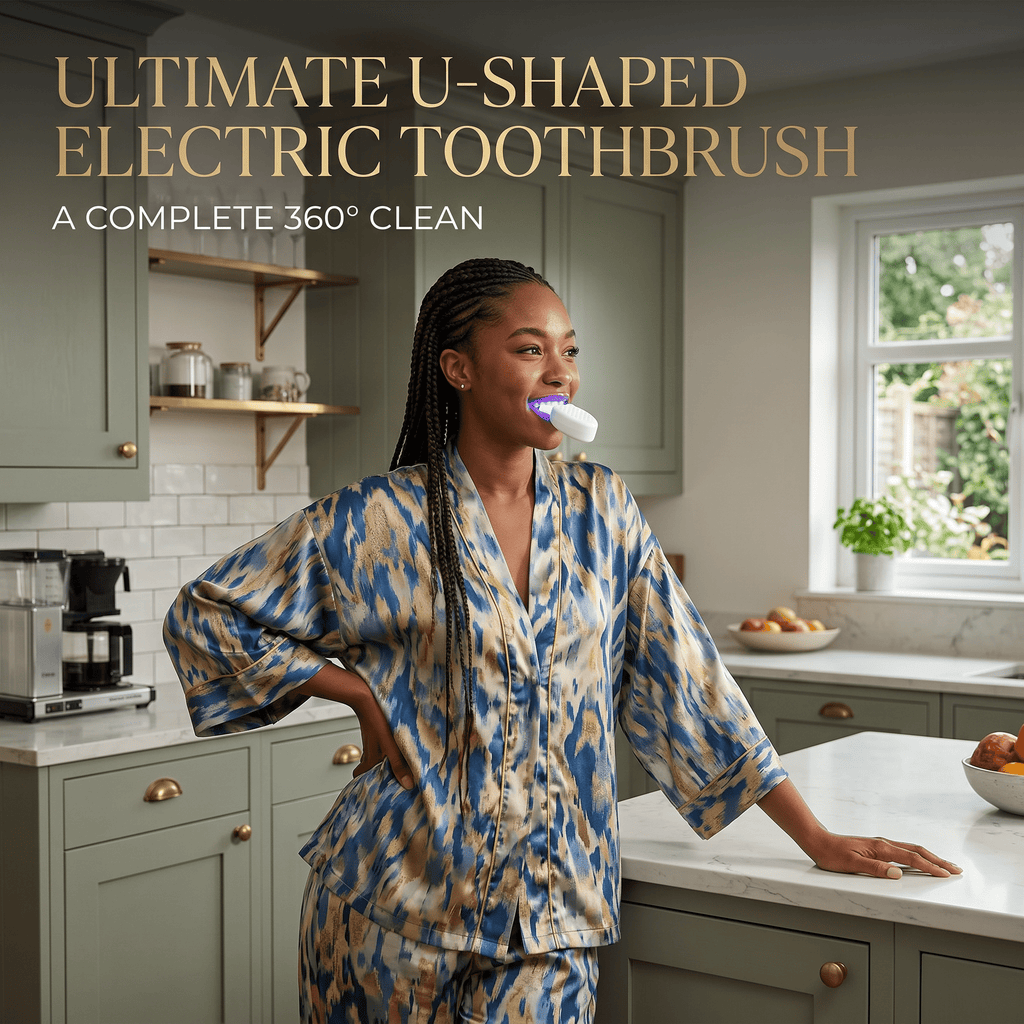 Smile360 Auto Brush – U-Shaped Electric Toothbrush – 360° Automatic Cleaning - TrendsToLife