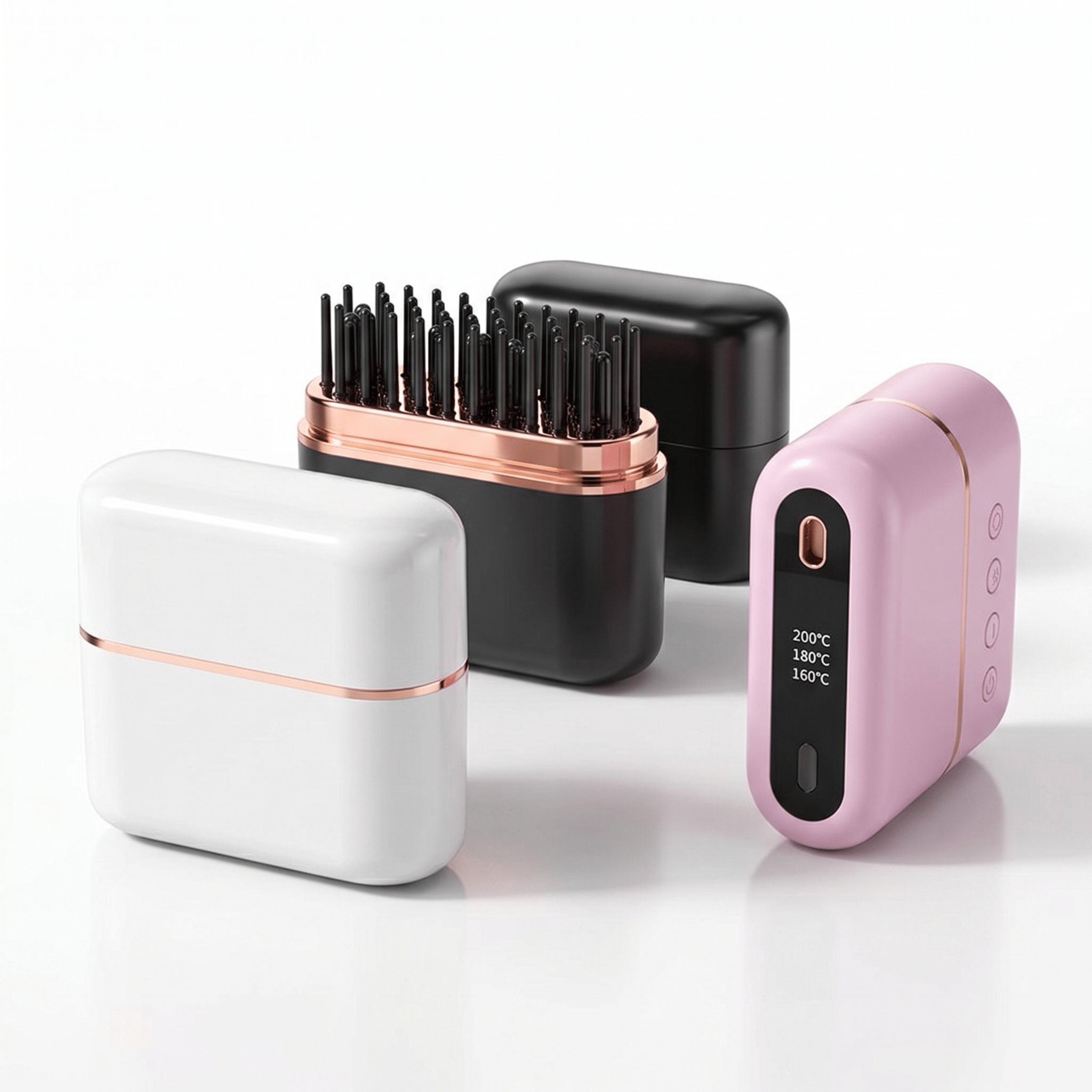SmoothGo Portable Wireless Hair Straightening Comb – Travel Styler - TrendsToLife