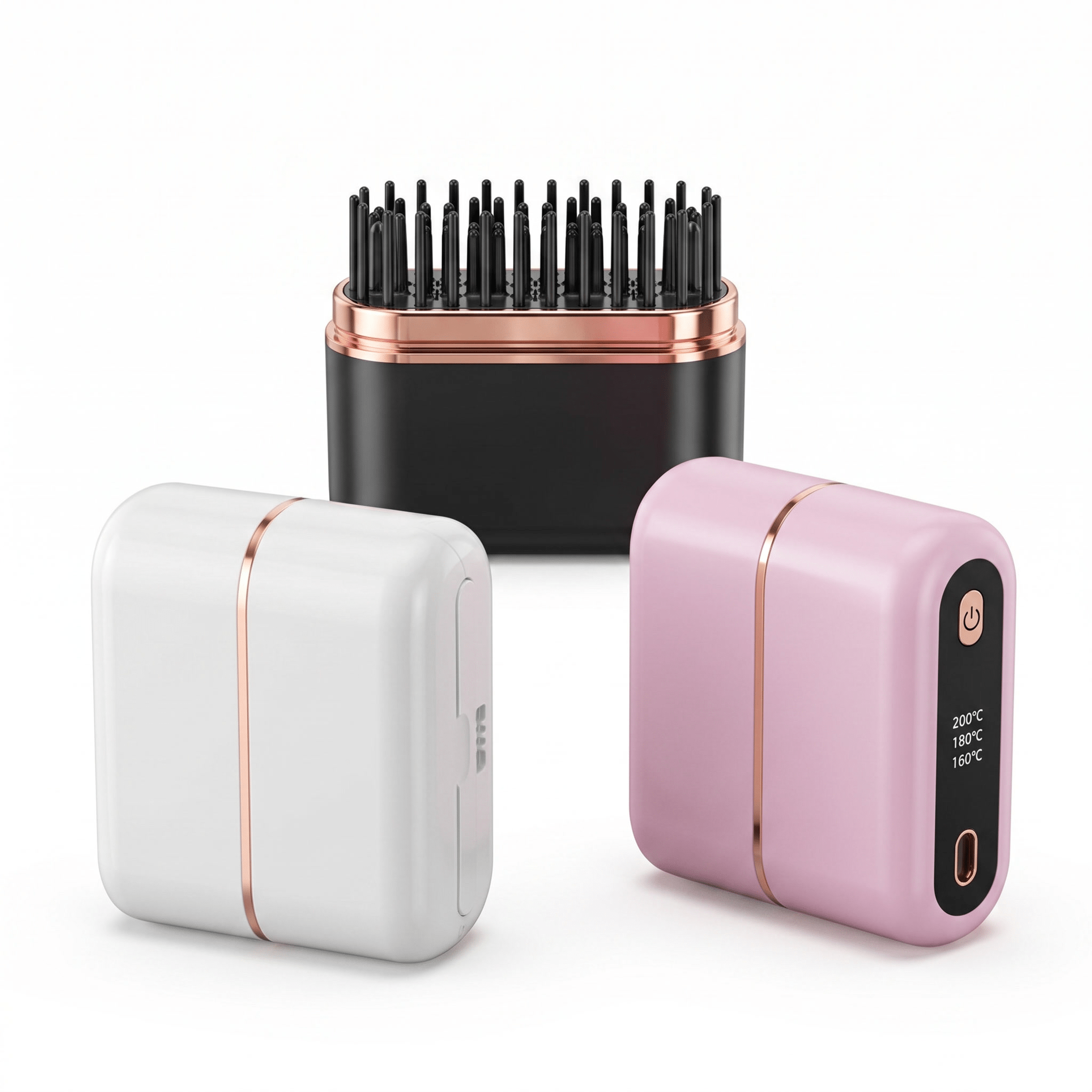 SmoothGo Portable Wireless Hair Straightening Comb – Travel Styler - TrendsToLife