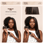 SmoothGo Wireless Hair Straightening Comb – Rechargeable USB Styler - TrendsToLife