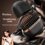 SmoothGo Wireless Hair Straightening Comb – Rechargeable USB Styler - TrendsToLife