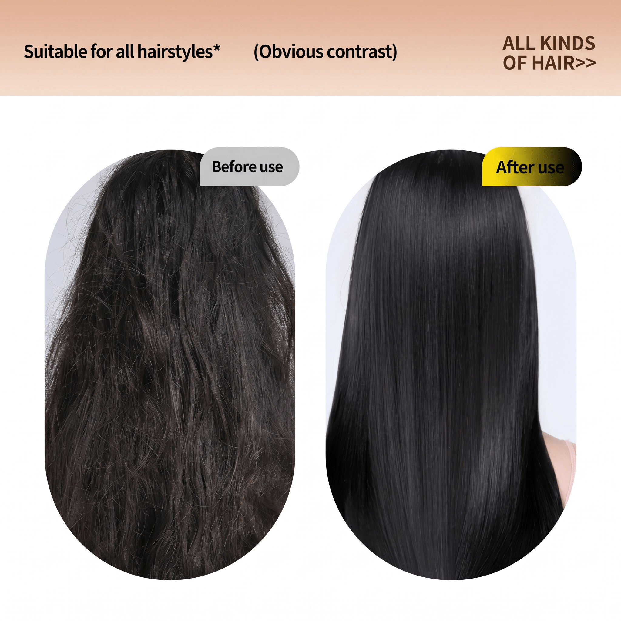 SmoothGo Wireless Hair Straightening Comb – Rechargeable USB Styler - TrendsToLife