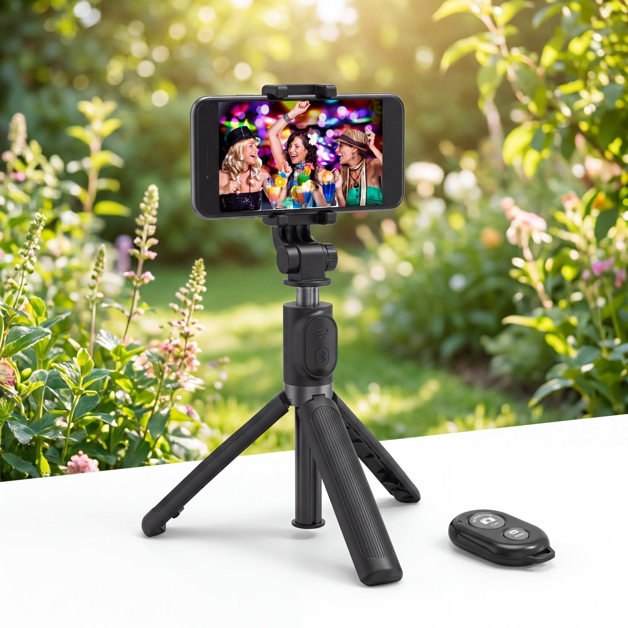 SnapFlex Bluetooth Selfie Stick Tripod with Remote Control - TrendsToLife