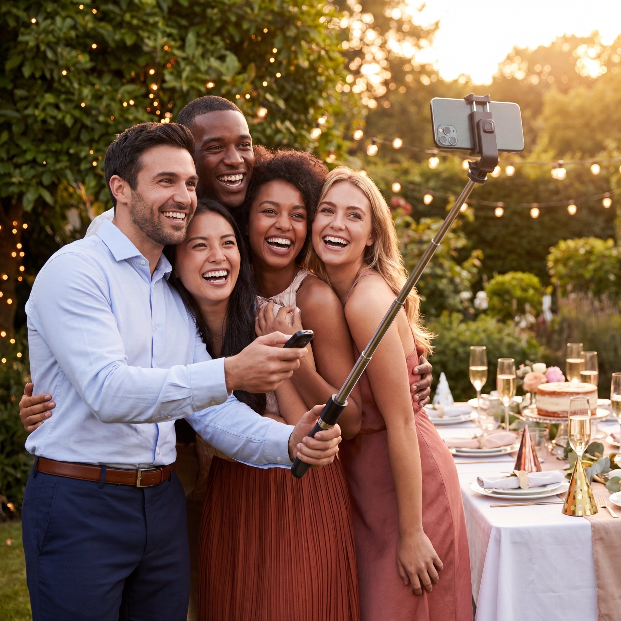 SnapFlex Bluetooth Selfie Stick Tripod with Remote Control - TrendsToLife