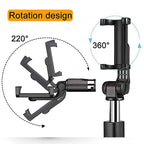 SnapFlex Bluetooth Selfie Stick Tripod with Remote Control - TrendsToLife