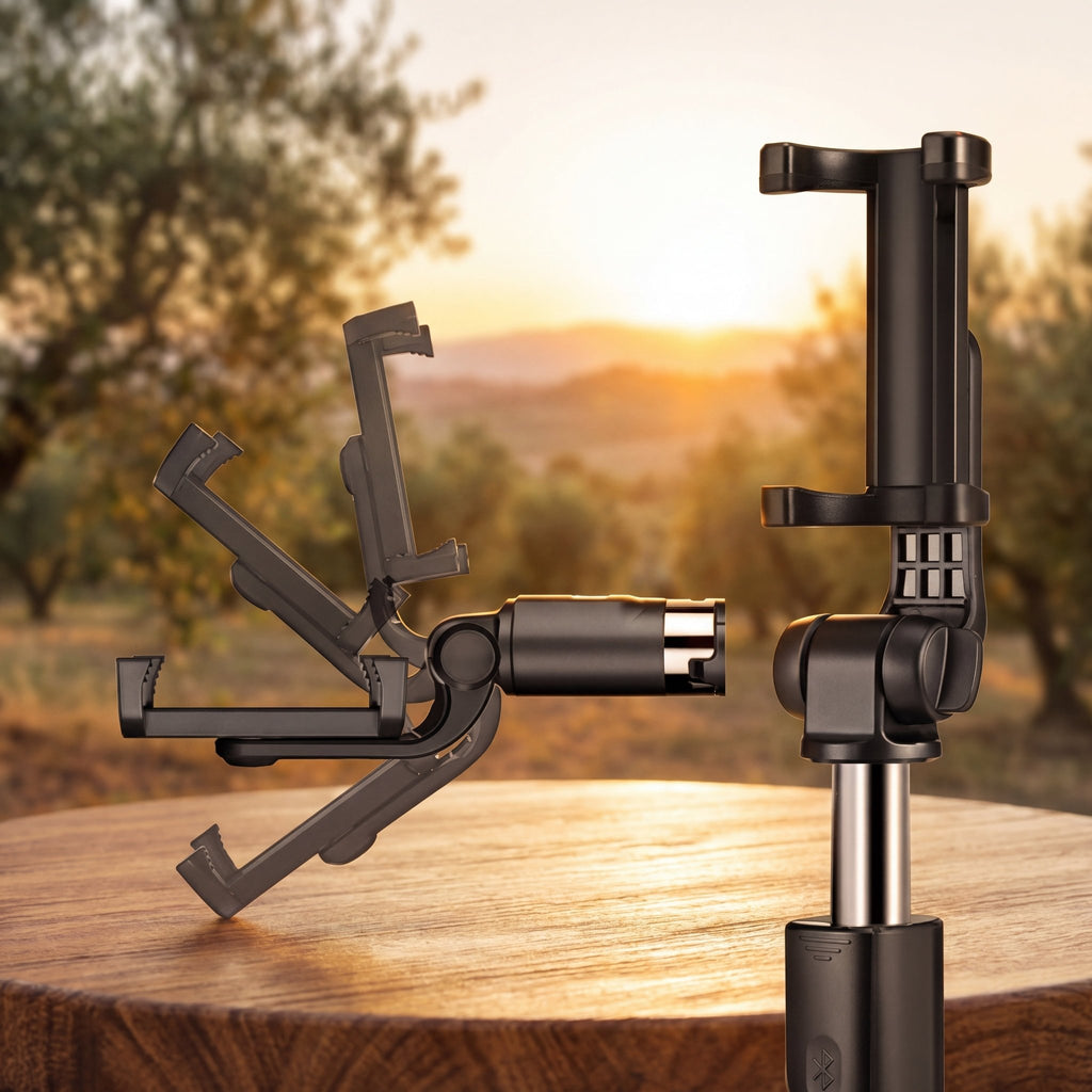 SnapFlex Bluetooth Selfie Stick Tripod with Remote Control - TrendsToLife