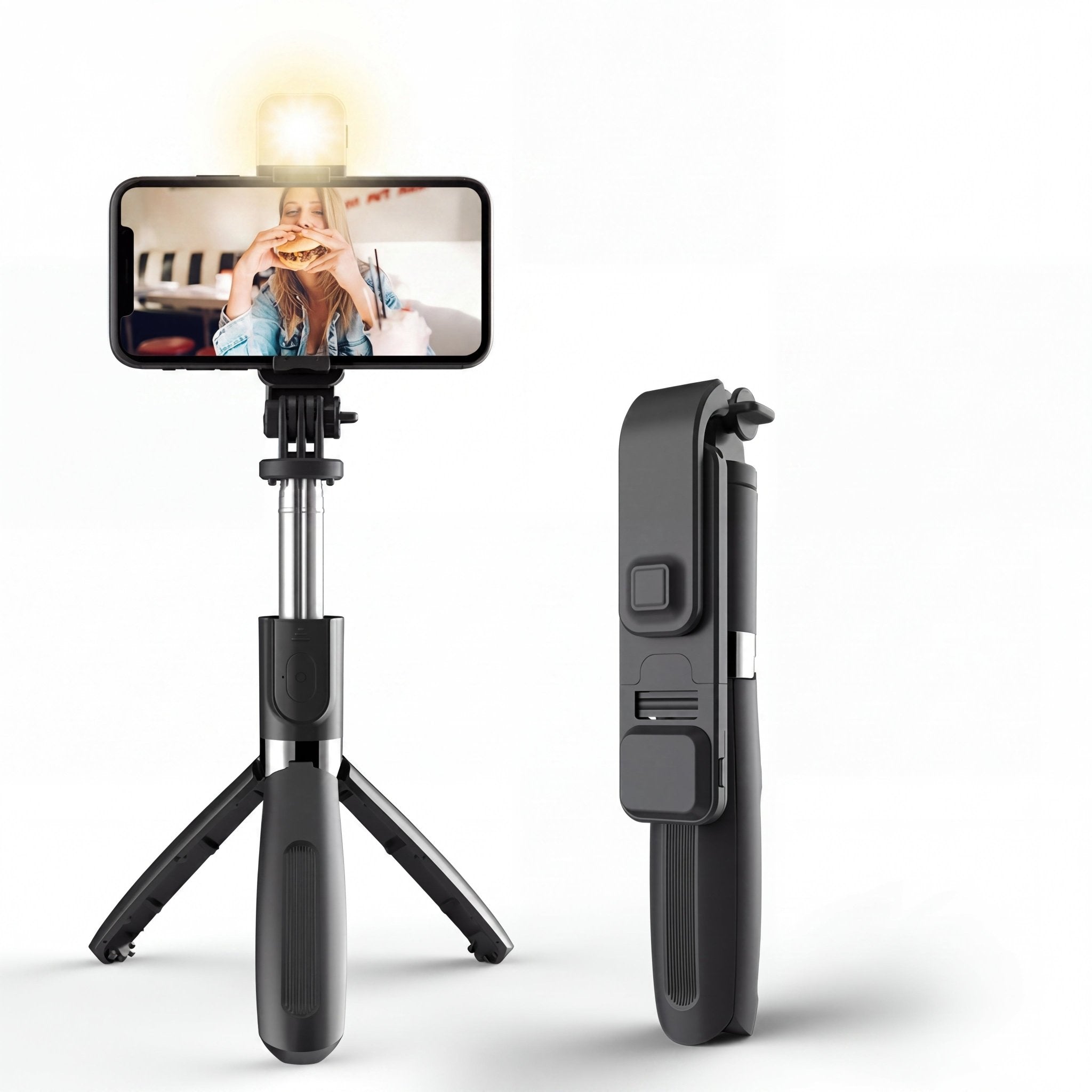 SnapPro Selfie Stick Tripod – 3-in-1 Bluetooth Foldable 102cm - TrendsToLife