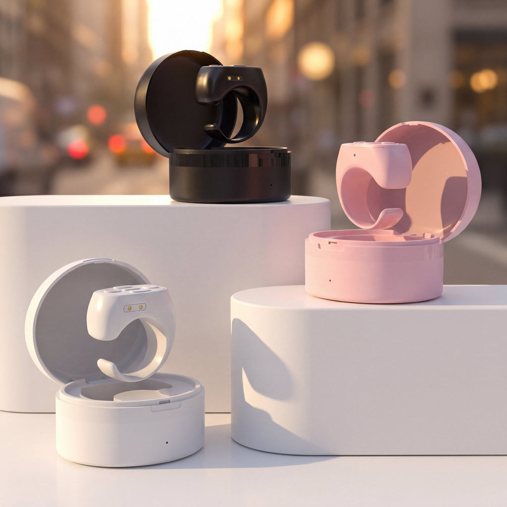 SnapRemote Control Ring – Bluetooth Remote with Charging Case - TrendsToLife