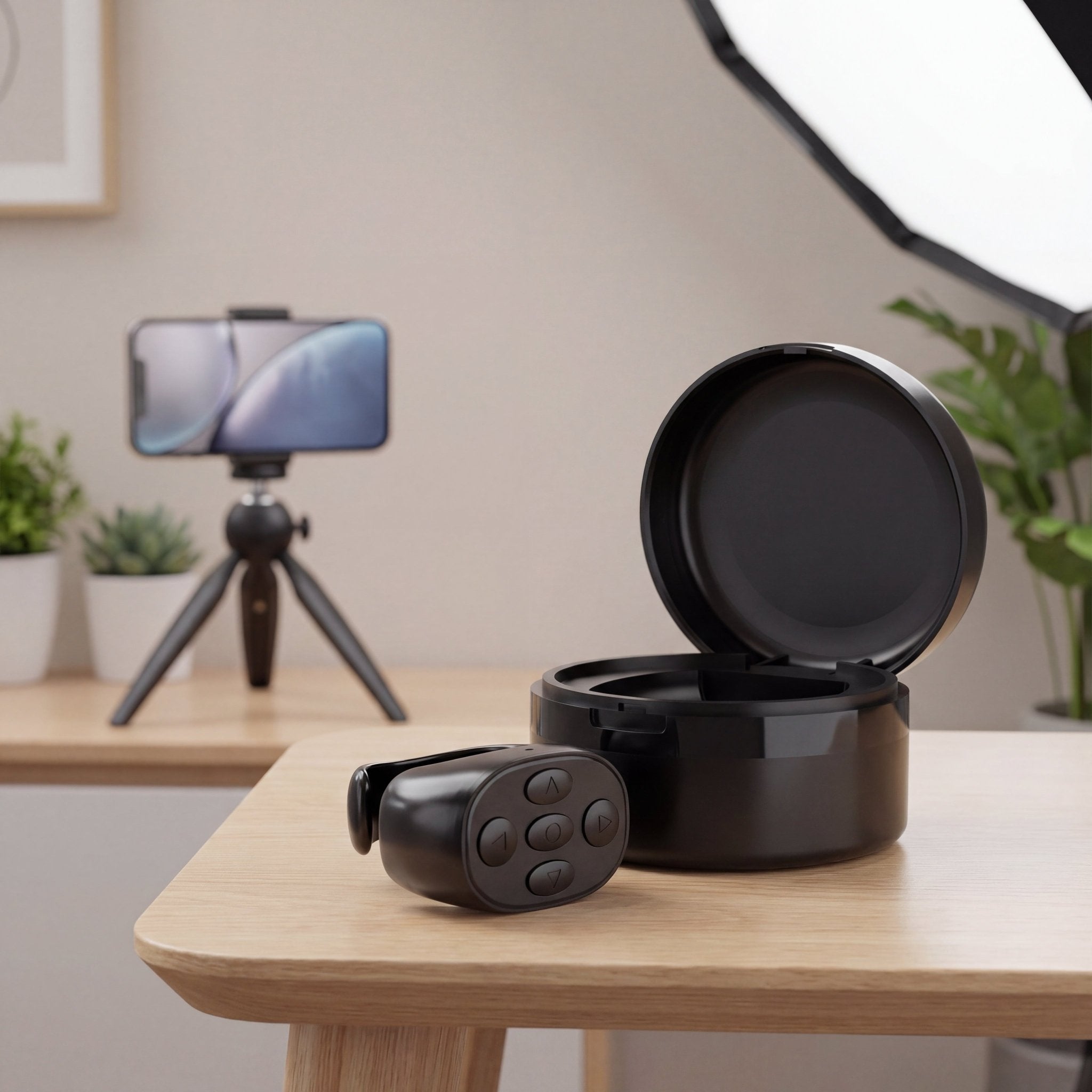 SnapRemote Control Ring – Bluetooth Remote with Charging Case - TrendsToLife