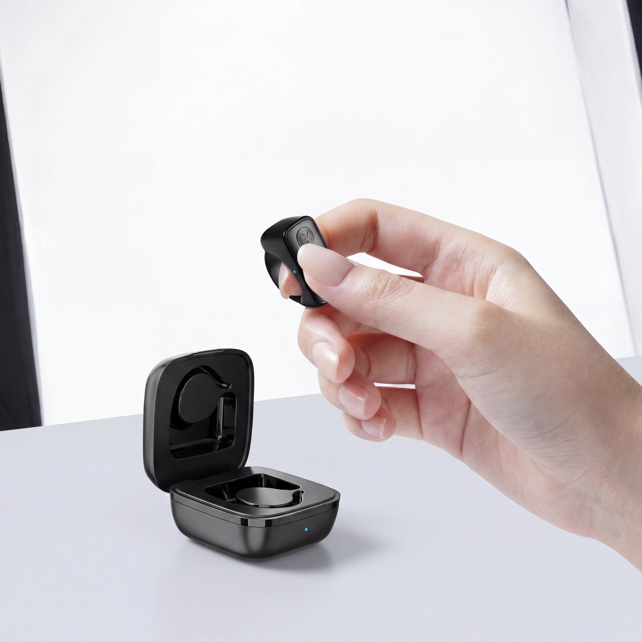 SnapRing Remote Control Ring – Bluetooth Controller with Charging Case - TrendsToLife