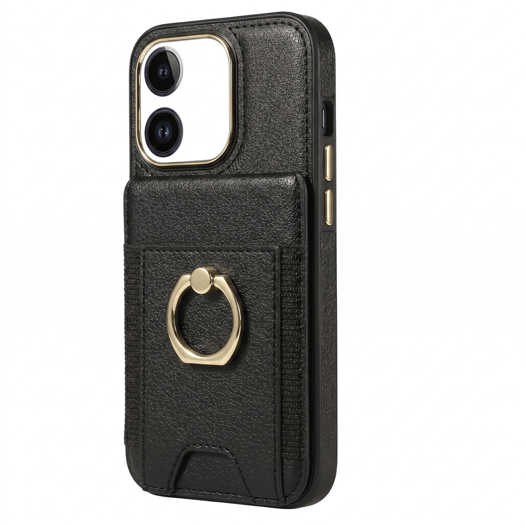 SnapStand Magnetic Wallet Case for iPhone 11–15 Series – Card Holder & Stand - TrendsToLife