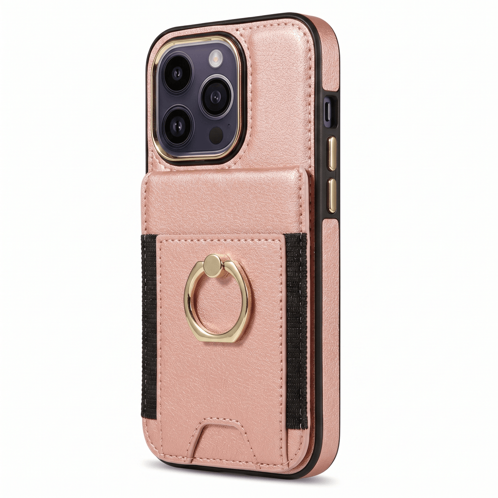 SnapStand Magnetic Wallet Case for iPhone 11–15 Series – Card Holder & Stand - TrendsToLife