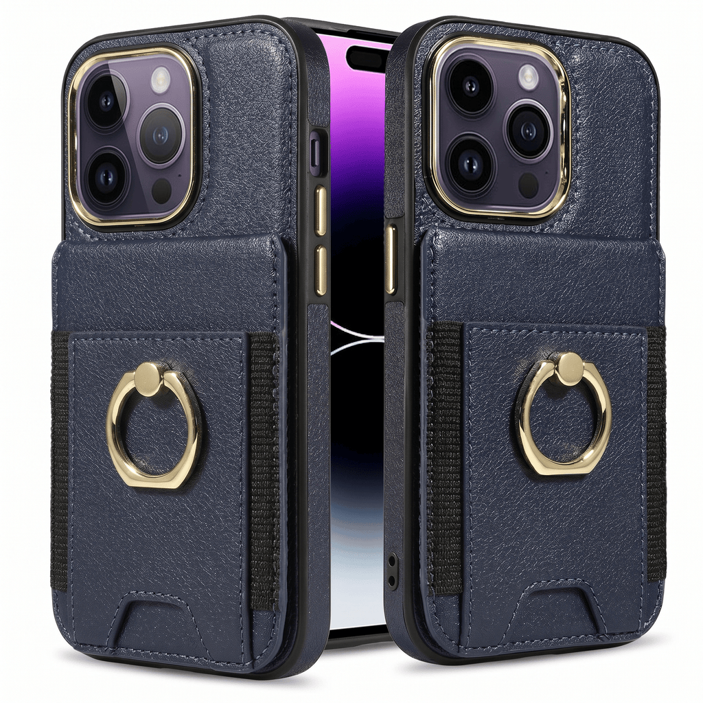 SnapStand Magnetic Wallet Case for iPhone 11–15 Series – Card Holder & Stand - TrendsToLife