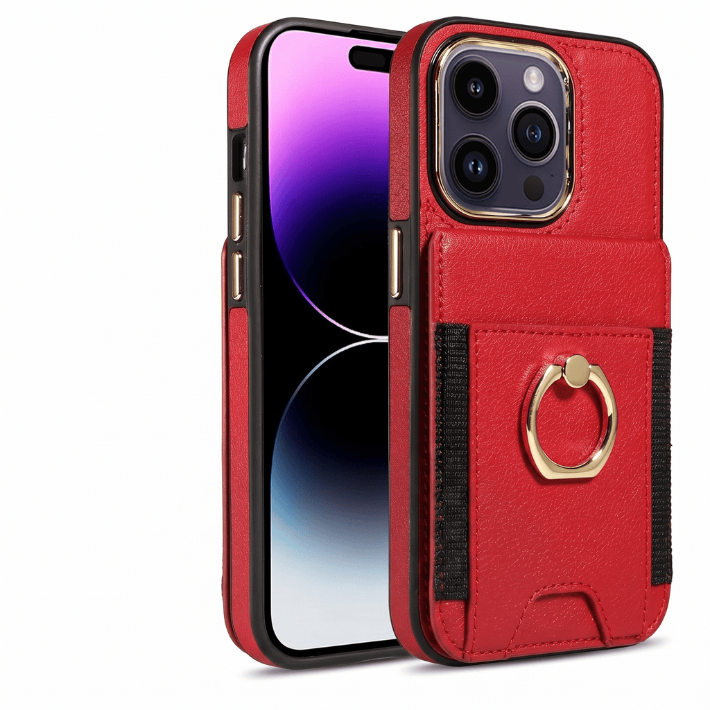 SnapStand Magnetic Wallet Case for iPhone 11–15 Series – Card Holder & Stand - TrendsToLife