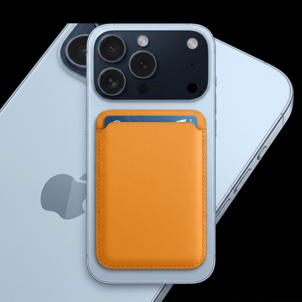 SnapWallet MagSafe Leather Wallet Case for iPhone – Card Holder Design - TrendsToLife