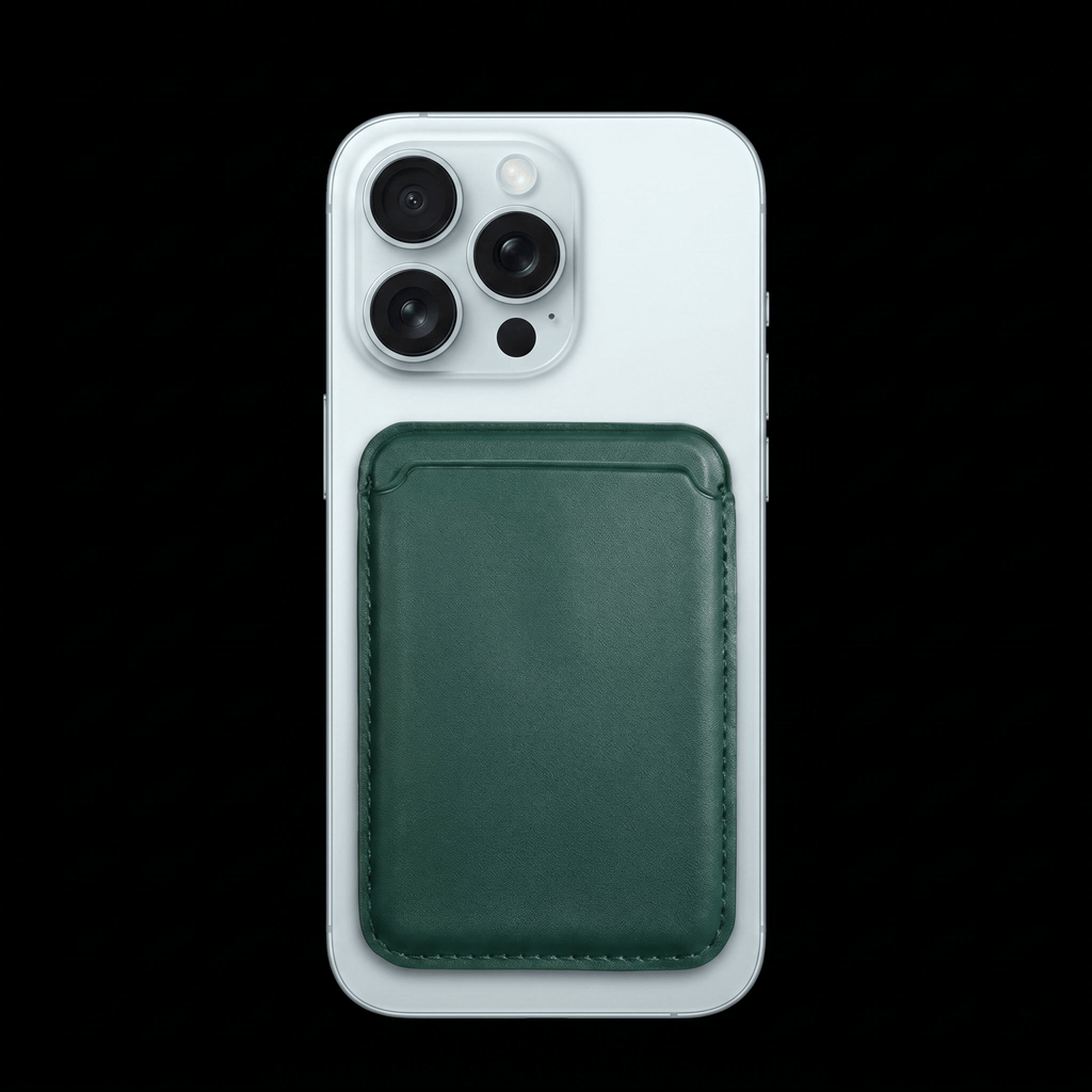 SnapWallet MagSafe Leather Wallet Case for iPhone – Card Holder Design - TrendsToLife