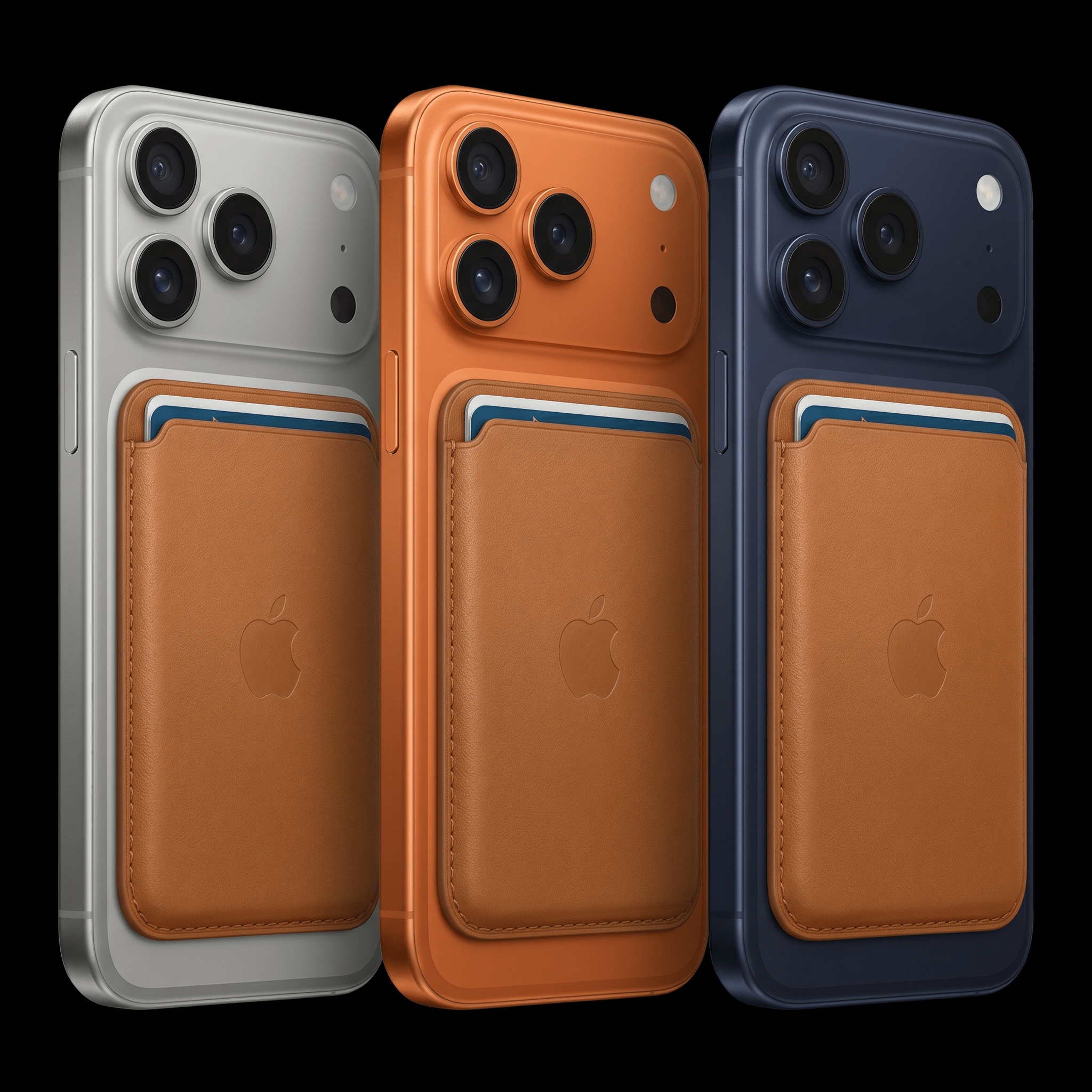 SnapWallet MagSafe Leather Wallet Case for iPhone – Card Holder Design - TrendsToLife