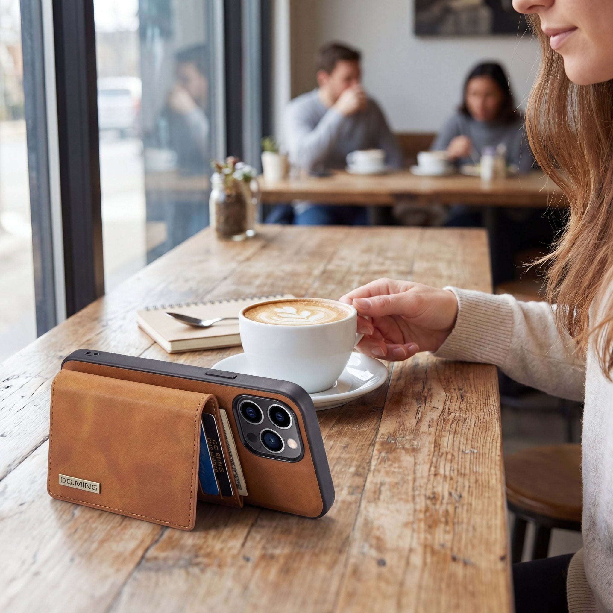 SnapWallet Pro Wallet Case – Magnetic Card Holder for iPhone 7–17 Series - TrendsToLife