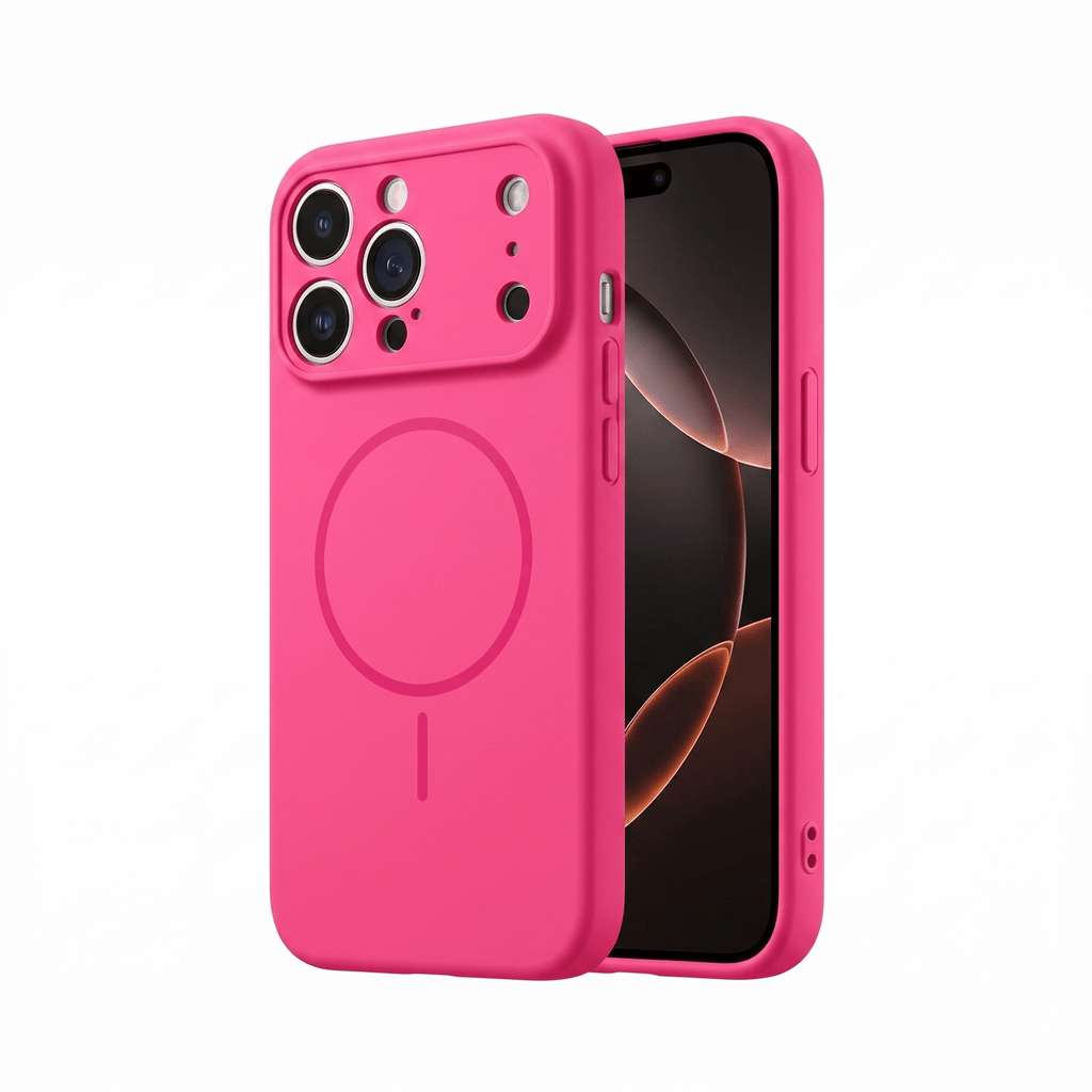 SoftTouch Magnetic Liquid Silicone Case for iPhone – Anti-Fingerprint Protection - TrendsToLife