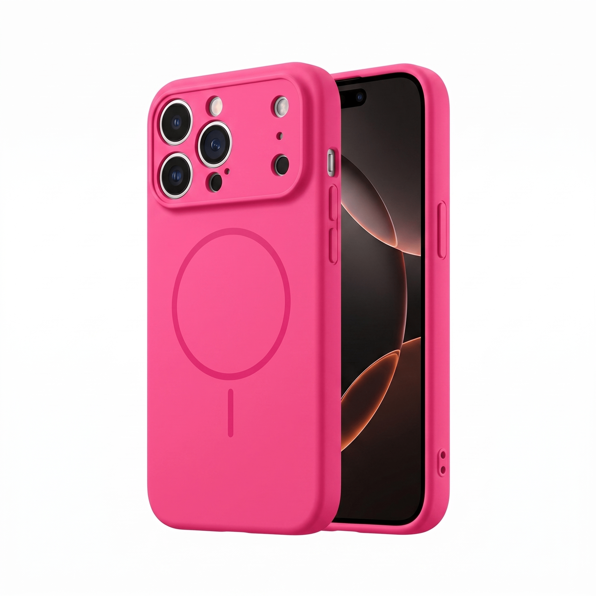 SoftTouch Magnetic Liquid Silicone Case for iPhone – Anti-Fingerprint Protection - TrendsToLife
