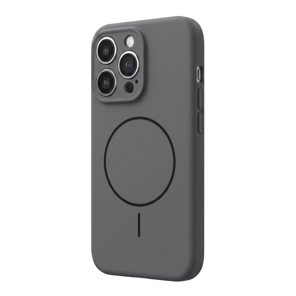 SoftTouch Magnetic Liquid Silicone Case for iPhone – Anti-Fingerprint Protection - TrendsToLife