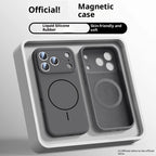 SoftTouch Magnetic Liquid Silicone Case for iPhone – Anti-Fingerprint Protection - TrendsToLife