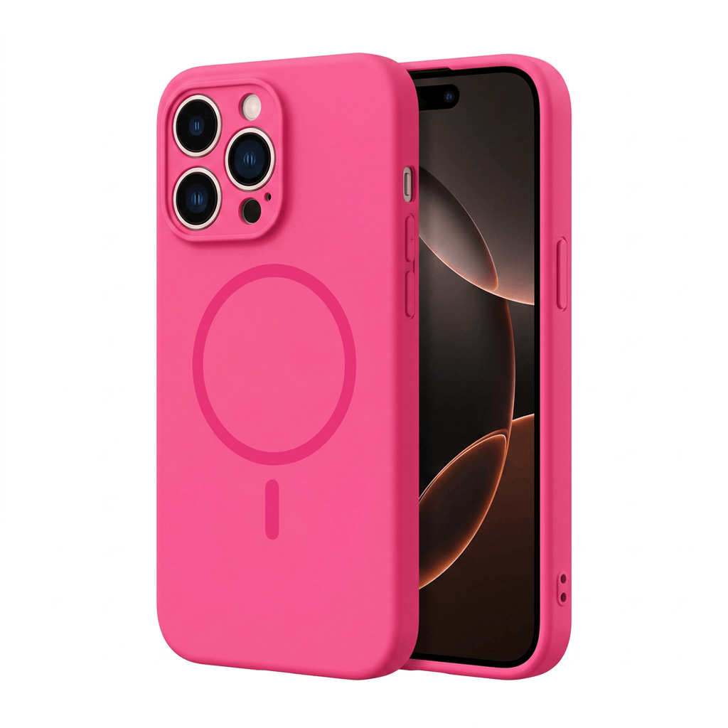 SoftTouch Magnetic Liquid Silicone Case for iPhone – Anti-Fingerprint Protection - TrendsToLife