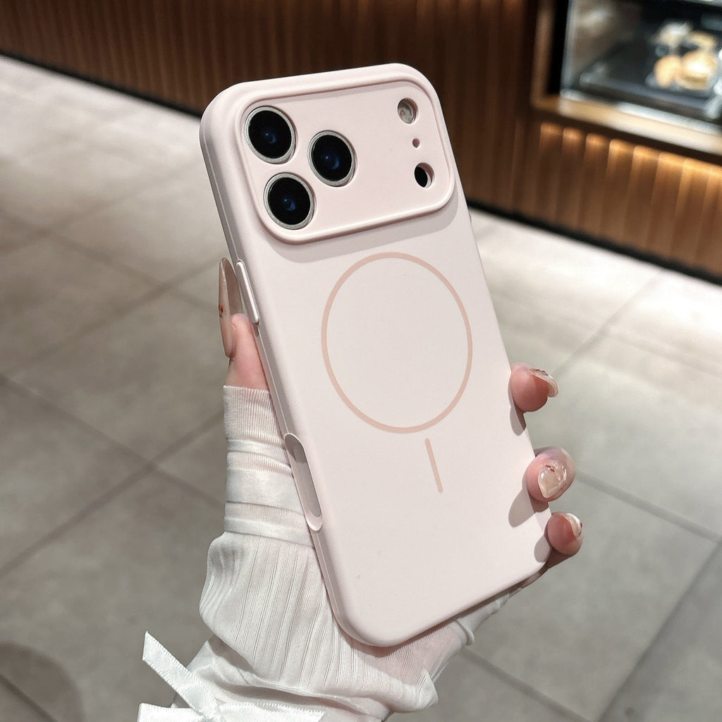 SoftTouch Magnetic Liquid Silicone Case for iPhone – Anti-Fingerprint Protection - TrendsToLife
