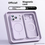 SoftTouch Magnetic Liquid Silicone Case for iPhone – Anti-Fingerprint Protection - TrendsToLife