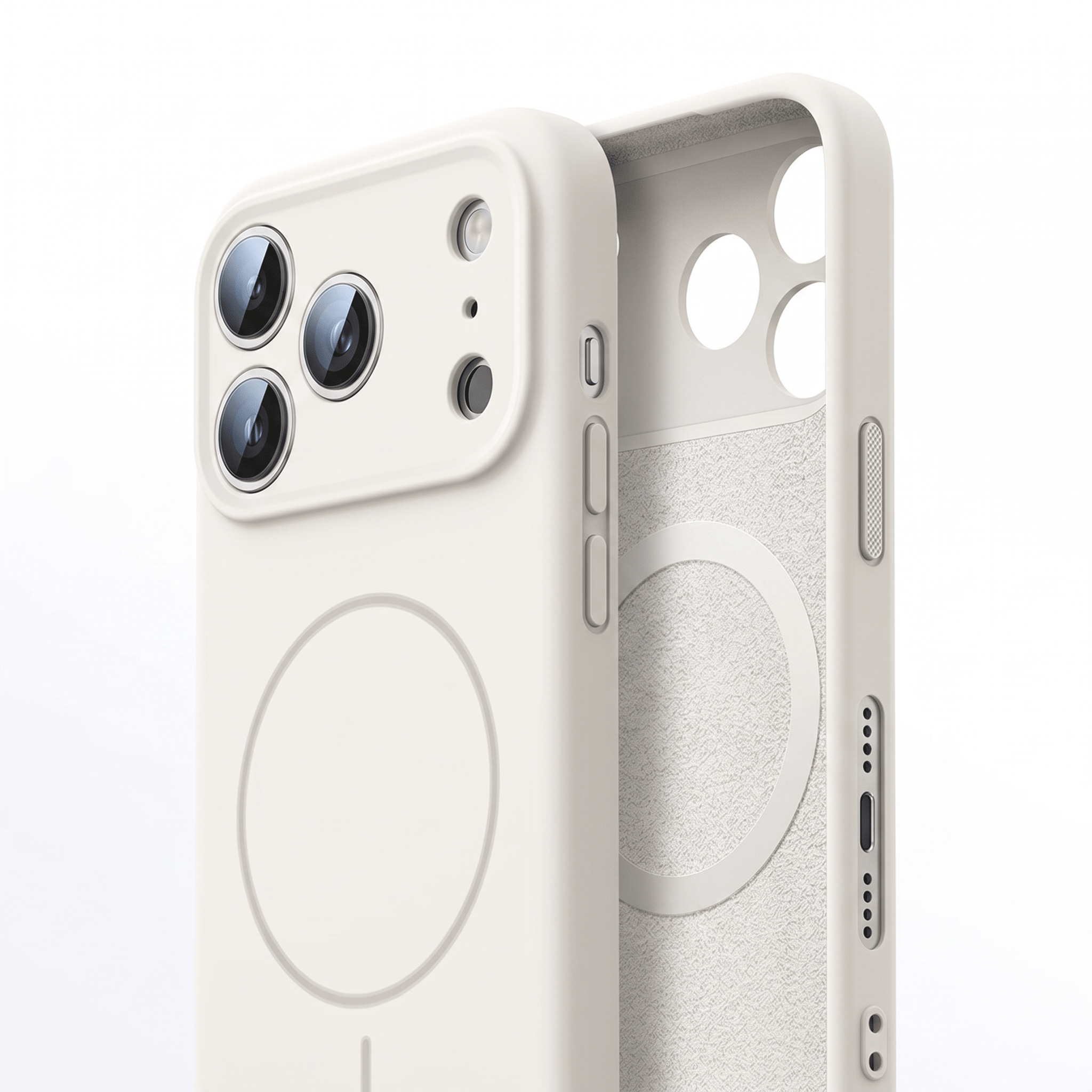 SoftTouch Magnetic Liquid Silicone Case for iPhone – Anti-Fingerprint Protection - TrendsToLife