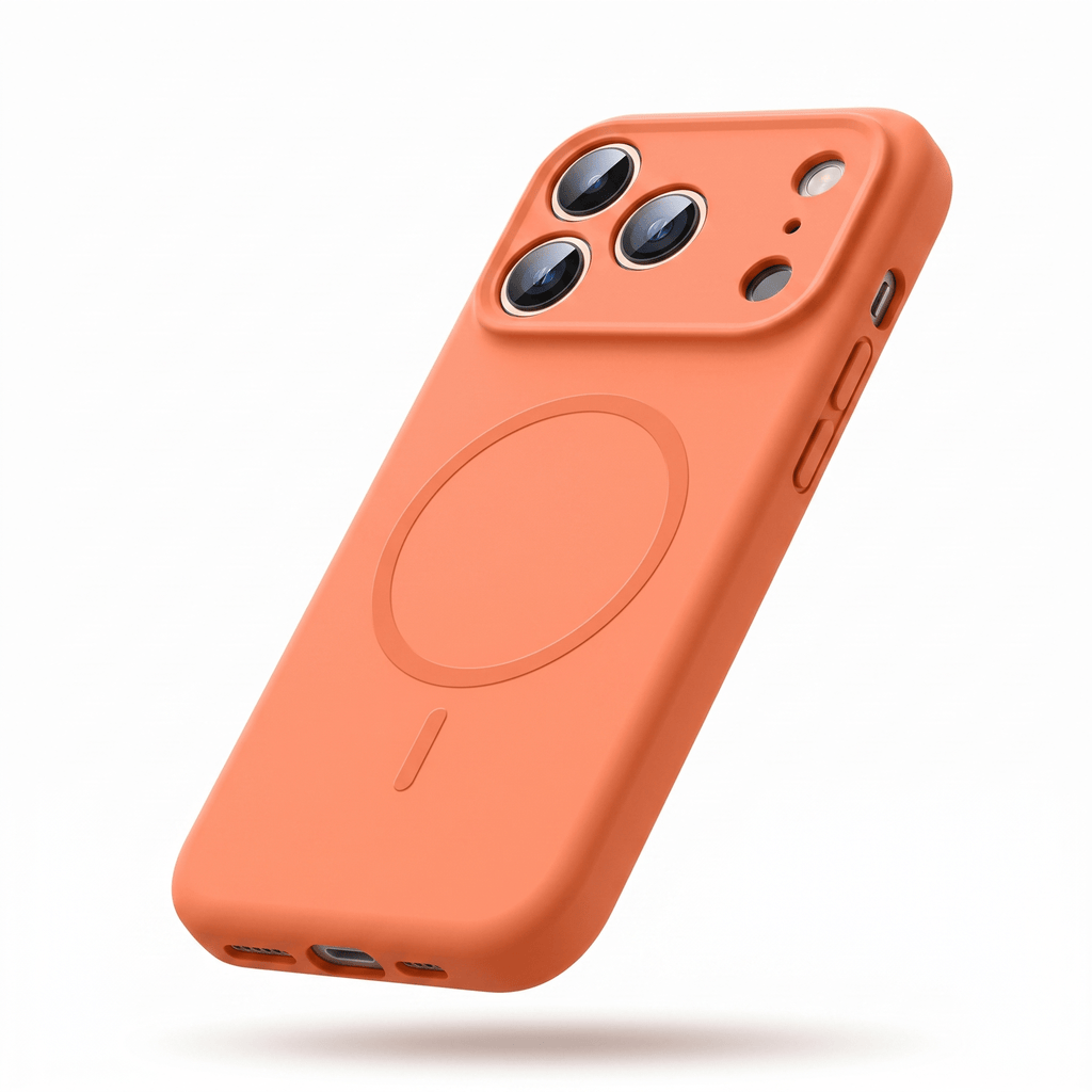 SoftTouch Magnetic Liquid Silicone Case for iPhone – Anti-Fingerprint Protection - TrendsToLife