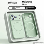 SoftTouch Magnetic Liquid Silicone Case for iPhone – Anti-Fingerprint Protection - TrendsToLife