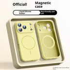 SoftTouch Magnetic Liquid Silicone Case for iPhone – Anti-Fingerprint Protection - TrendsToLife