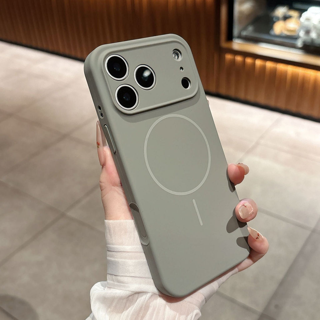 SoftTouch Magnetic Liquid Silicone Case for iPhone – Anti-Fingerprint Protection - TrendsToLife